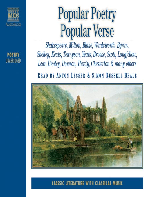 Title details for Popular Poetry, Popular Verse, Volume 1 by Anonymous - Available